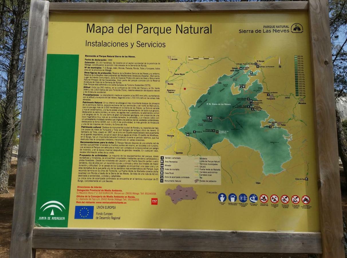 Finca Las Morenas Yunquera Екстер'єр фото
